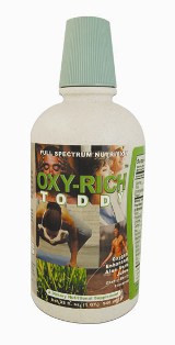 Oxy Toddy Oxy Rich Aloe Vera Toddy contains no sugars, fillers or starches and has a natural cherry berry flavor. 